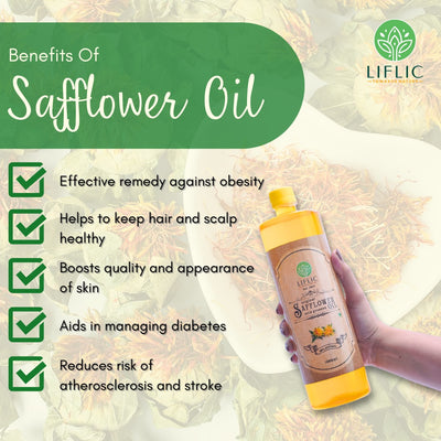 Wood-Pressed Safflower Oil