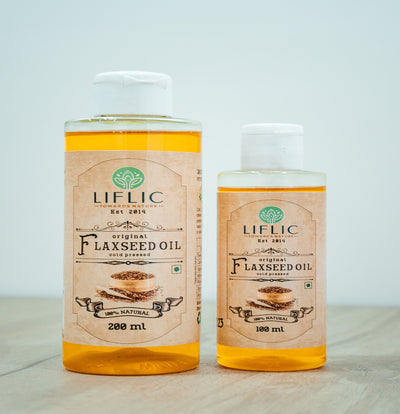 Wood-pressed Flaxseed Oil