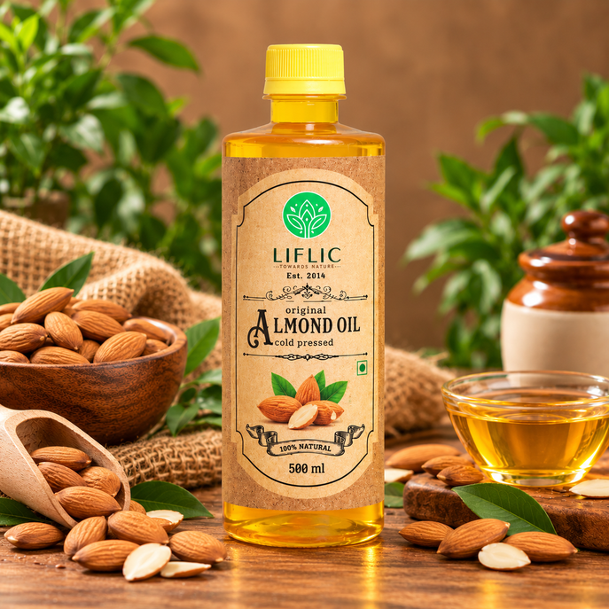 Almond Oil Wood Pressed | बदाम तेल