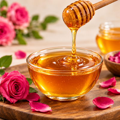 Gulkand Honey | गुलकंद मध