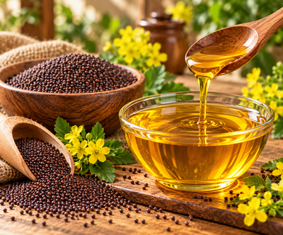 Mustard Oil Wood Pressed | मोहरी तेल