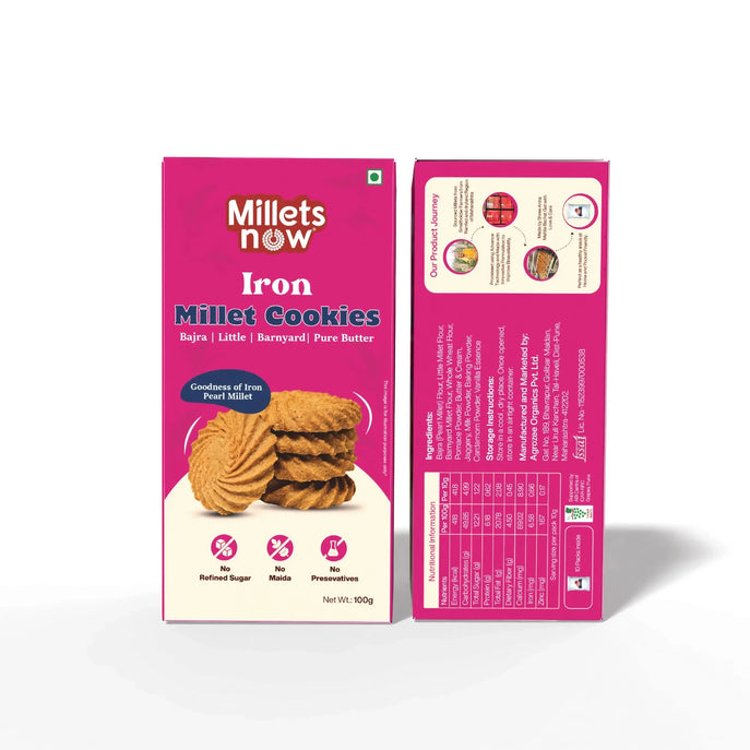 Iron Millet Cookies
