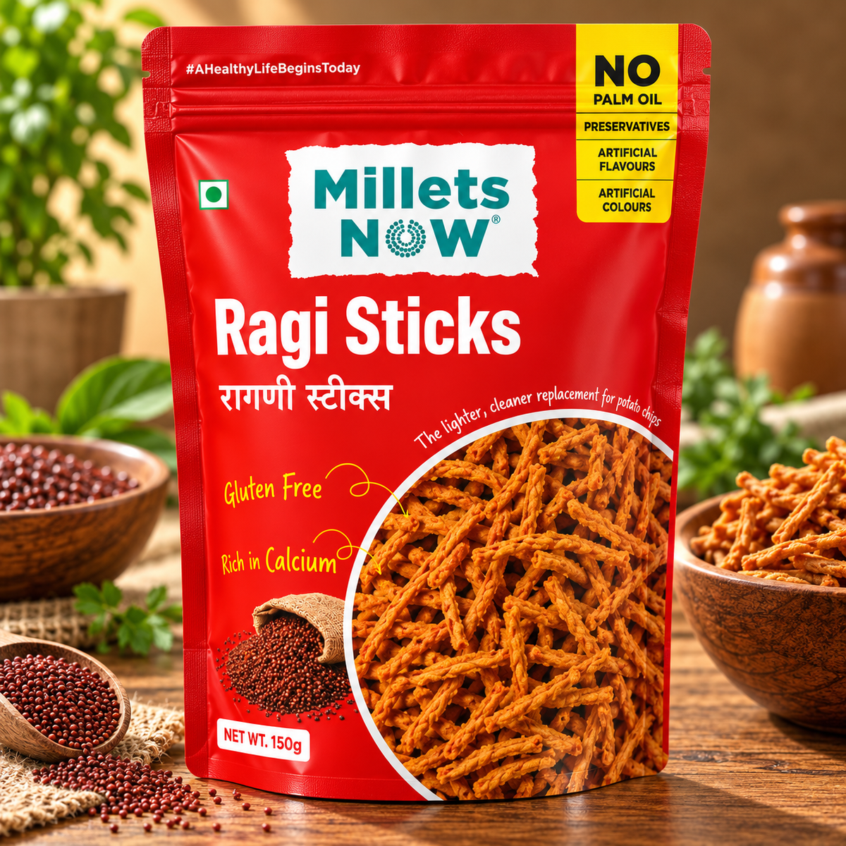 Ragi Sticks | नाचणी स्टिक्स