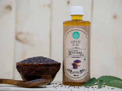 Wood Pressed Mustard Oil