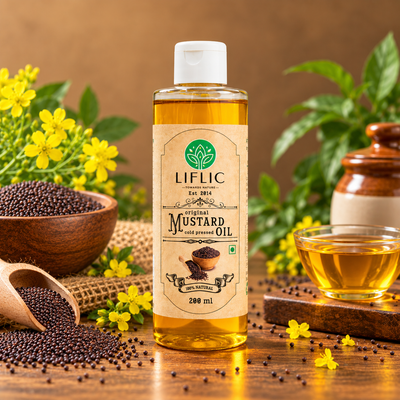 Mustard Oil Wood Pressed | मोहरी तेल