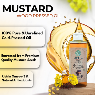 Wood Pressed Mustard Oil