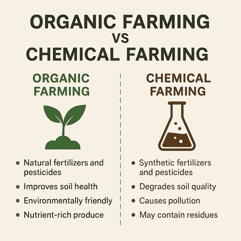 Organic vs Chemical Farming: Key Differences, Benefits, and Future of Sustainable Agriculture